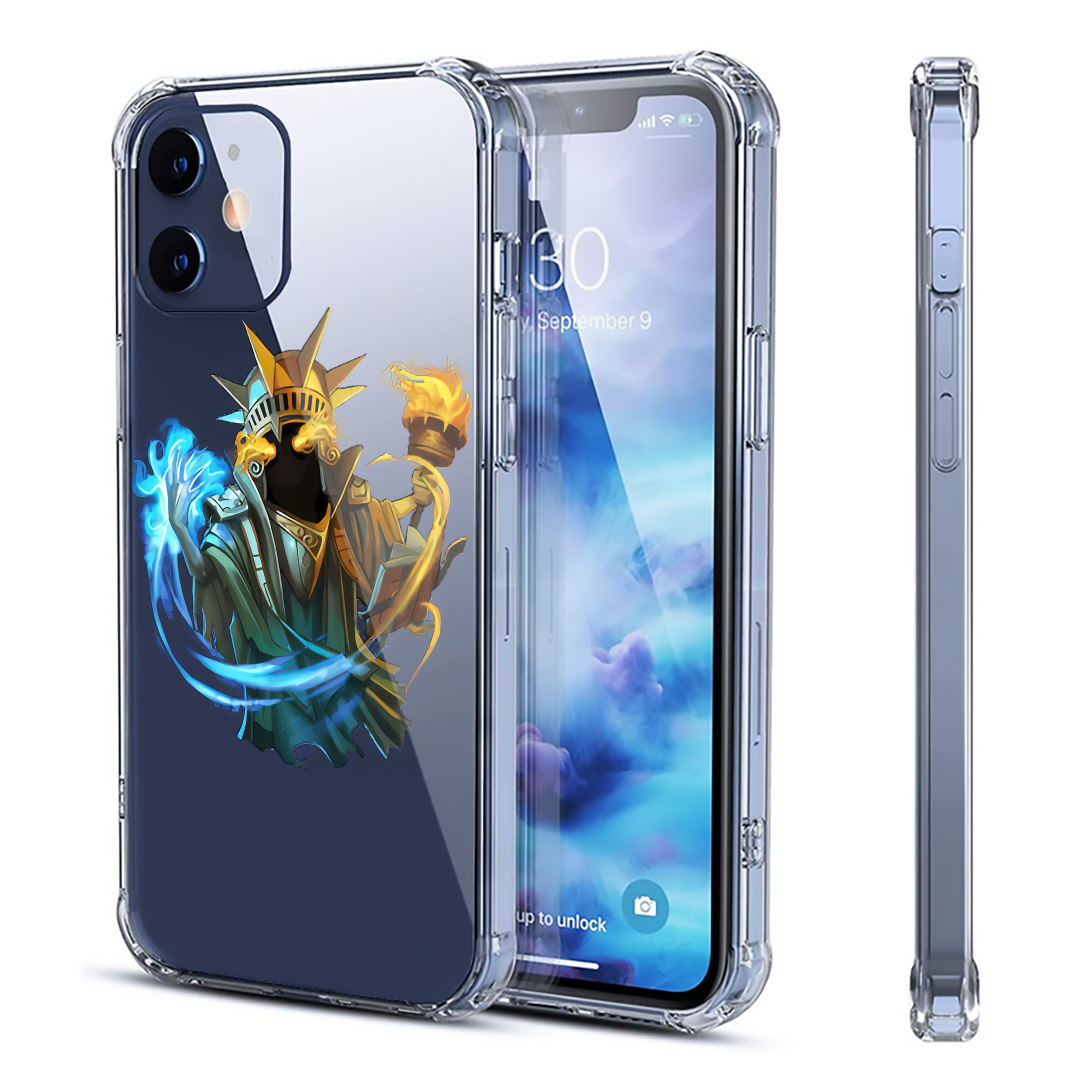 （画像用） リーグ・オブ・レジェンド League of Legends LOL 【iPhone 12シリーズ対応】透明スマホケース（クリアソフトケース）